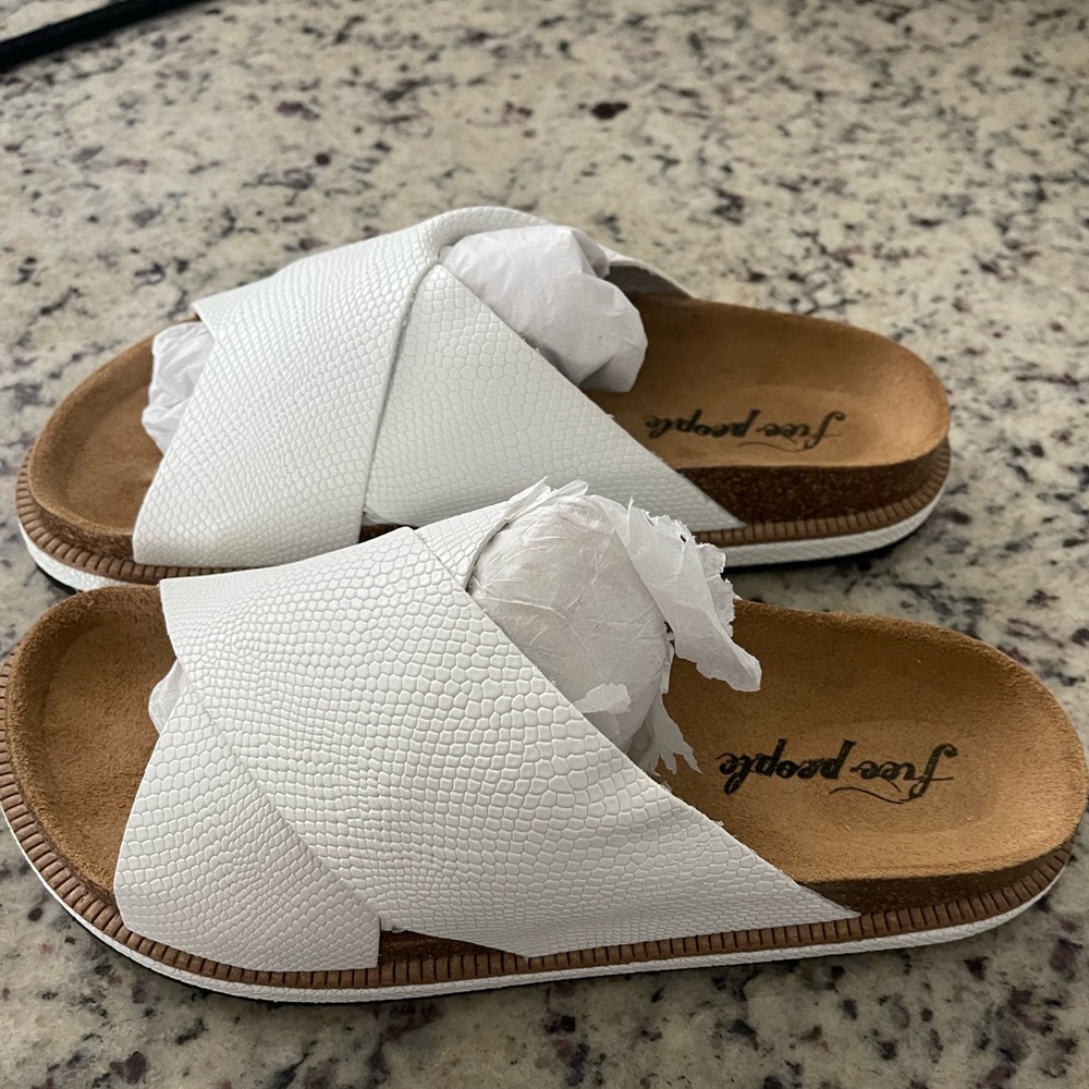 Free People Sidelines Footbed Sandals